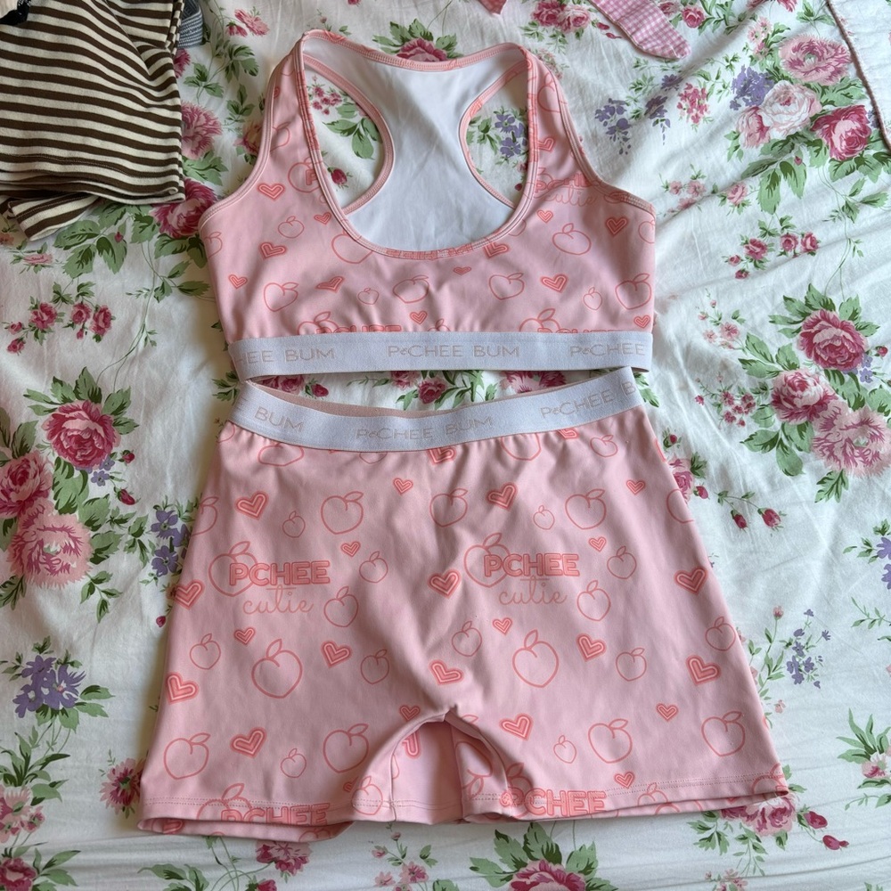 cutie lounge scrunch butt set